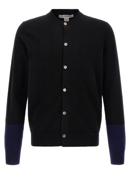 COMME DES GARCONS SHIRT Color-block Detail Cardigan