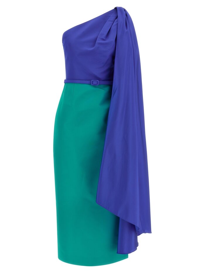 carolina herrera 'color block' dress CAROLINA HERRERA 'Color Block' Dress