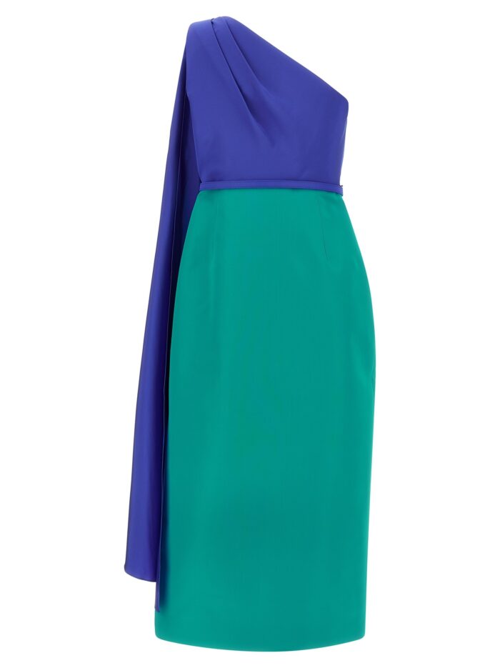 CAROLINA HERRERA 'Color Block' Dress