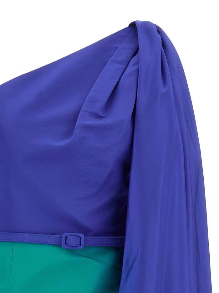 CAROLINA HERRERA 'Color Block' Dress