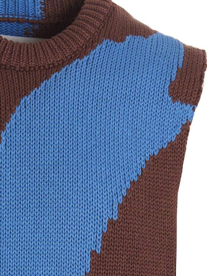 JIL SANDER Colorblock Vest