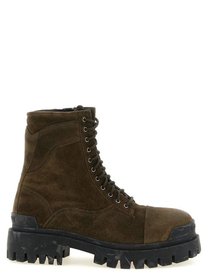 balenciaga 'combat strike' ankle boots Balenciaga 'Combat Strike' Ankle Boots