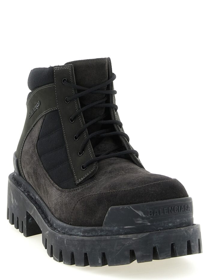 Balenciaga 'Combat Strike' Ankle Boots