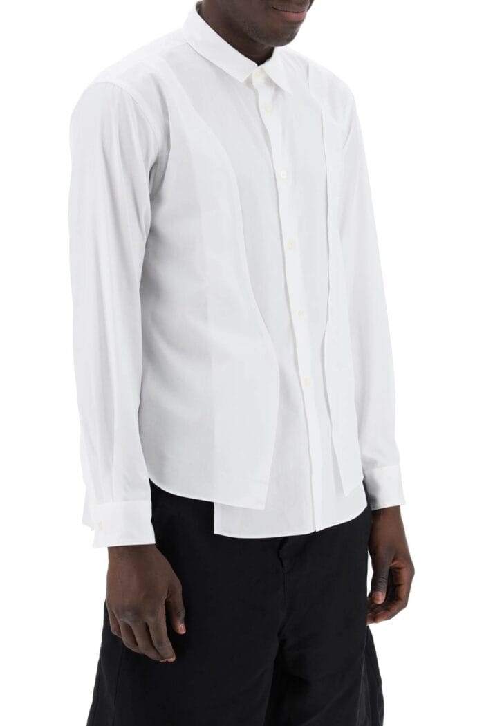 COMME DES GARCONS HOMME PLUS Asymmetric Panelled Shirt