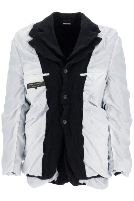 COMME DES GARCONS HOMME PLUS Layered Jacket With Inside Out Effect