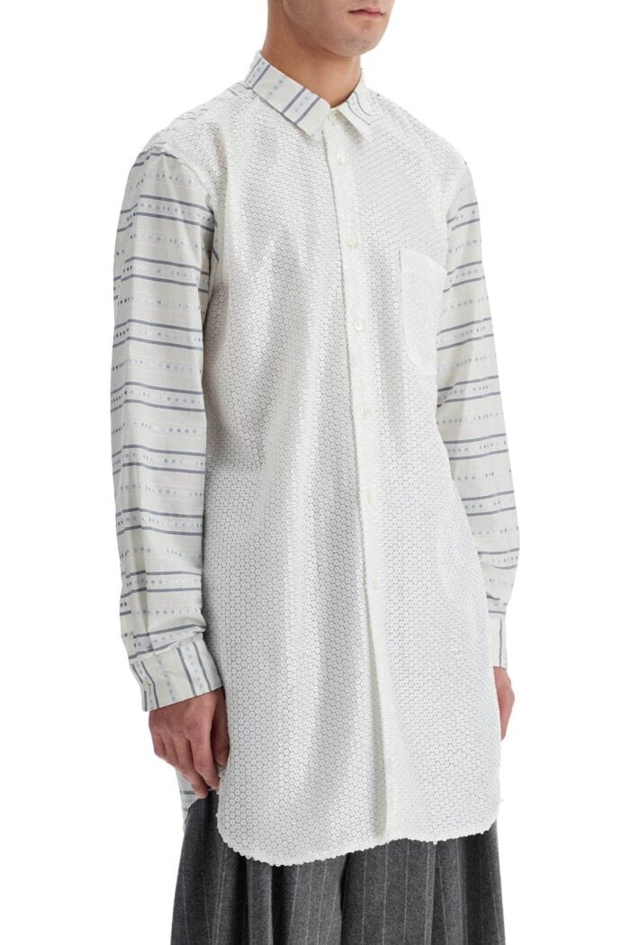 COMME DES GARCONS HOMME PLUS Maxi Jacquard Shirt With