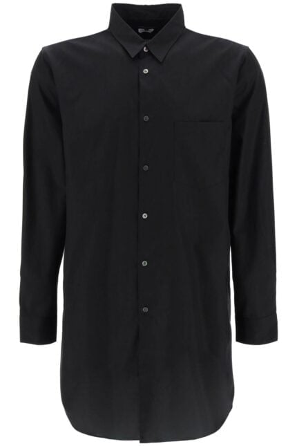 Comme Des Garcons Homme Plus Maxi Shirt In Poplin