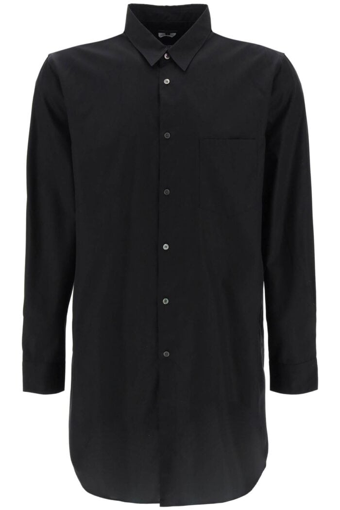 Comme Des Garcons Homme Plus Maxi Shirt In Poplin