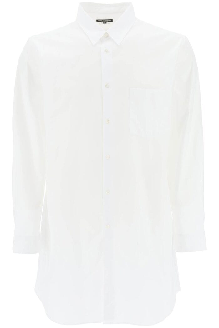 Comme Des Garcons Homme Plus Maxi Shirt In Poplin