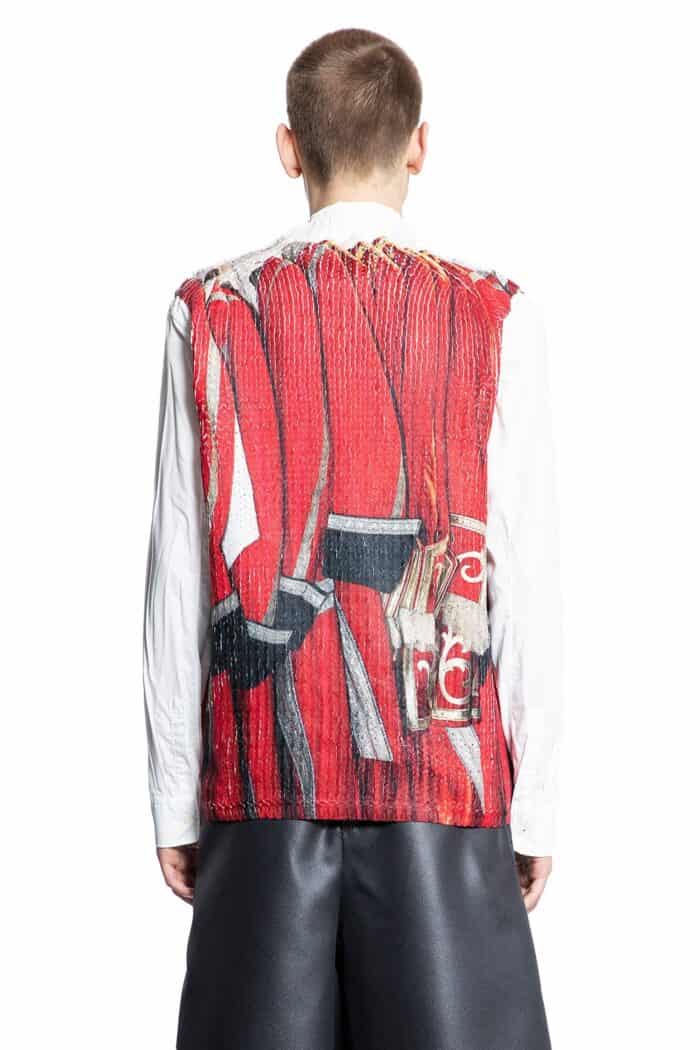 COMME DES GARCONS HOMME PLUS Printed Vest