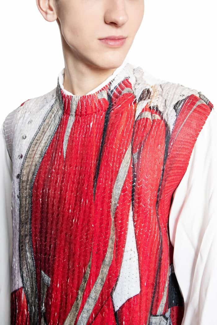 COMME DES GARCONS HOMME PLUS Printed Vest