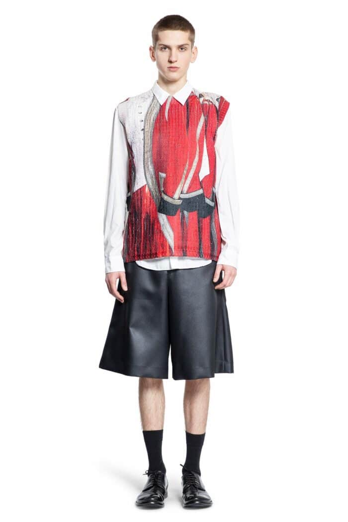 COMME DES GARCONS HOMME PLUS Printed Vest