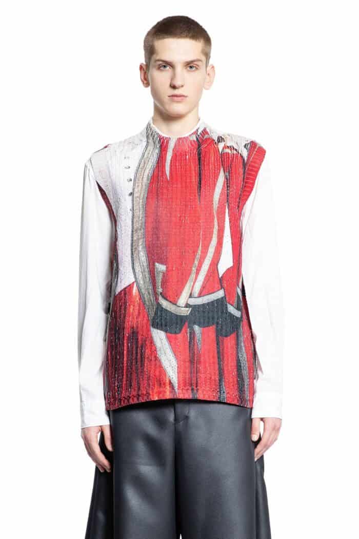 COMME DES GARCONS HOMME PLUS Printed Vest