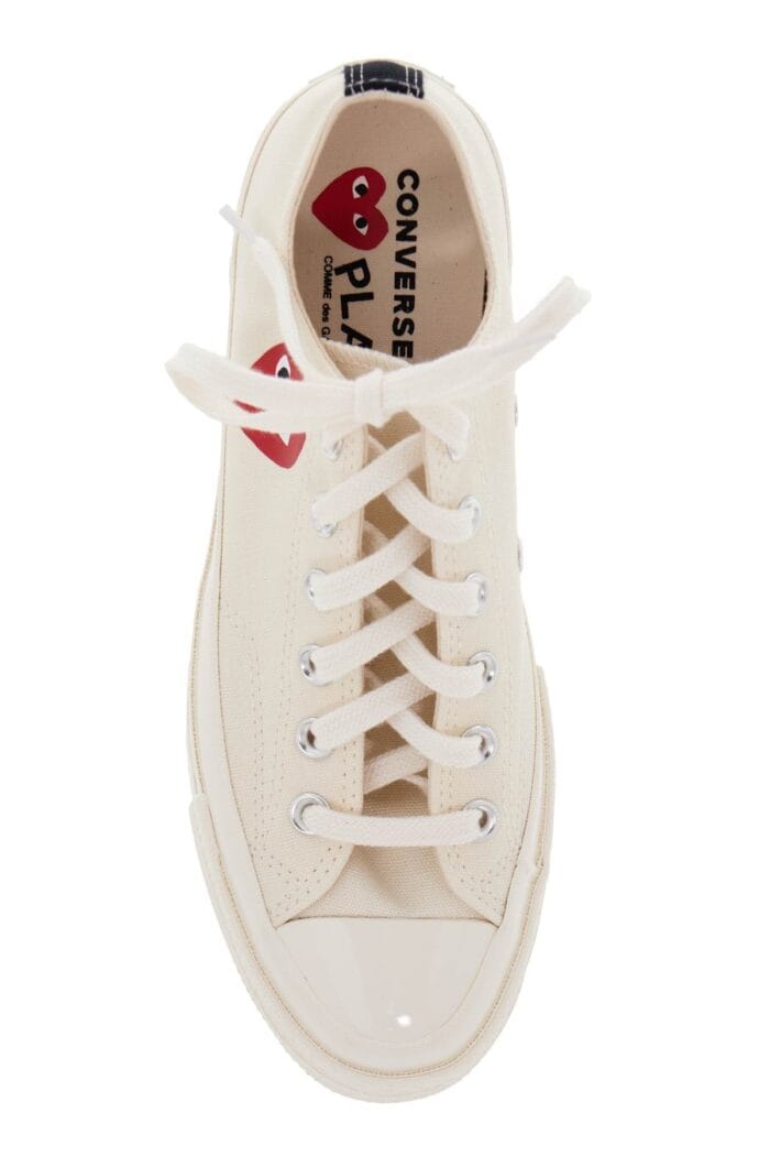 COMME DES GARCONS PLAY Chuck 70 Low-top Sneakers Comme Des Garons Play X Converse