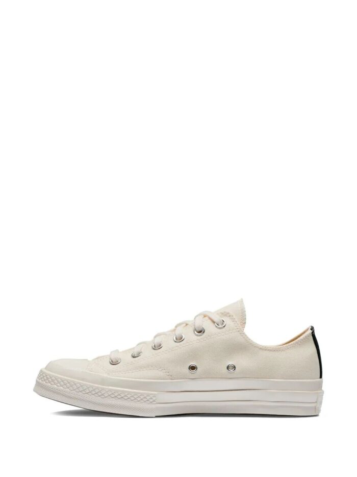 COMME DES GARCONS PLAY Chuck `70 Small Red Heart Canvas Sneakers