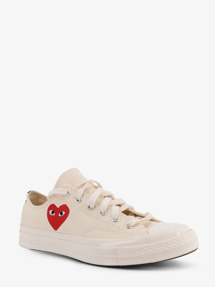 COMME DES GARCONS PLAY Chuck `70 Small Red Heart Canvas Sneakers