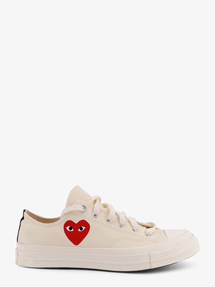 COMME DES GARCONS PLAY Chuck `70 Small Red Heart Canvas Sneakers