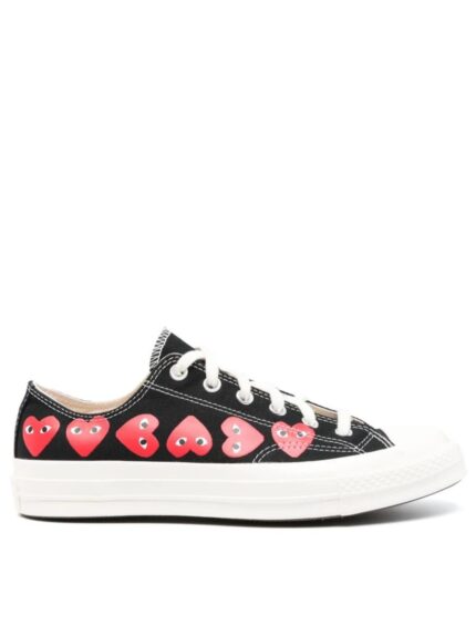 COMME DES GARCONS PLAY CONVERSE "CHUCK 70 MULTI HEARTS" SNEAKER