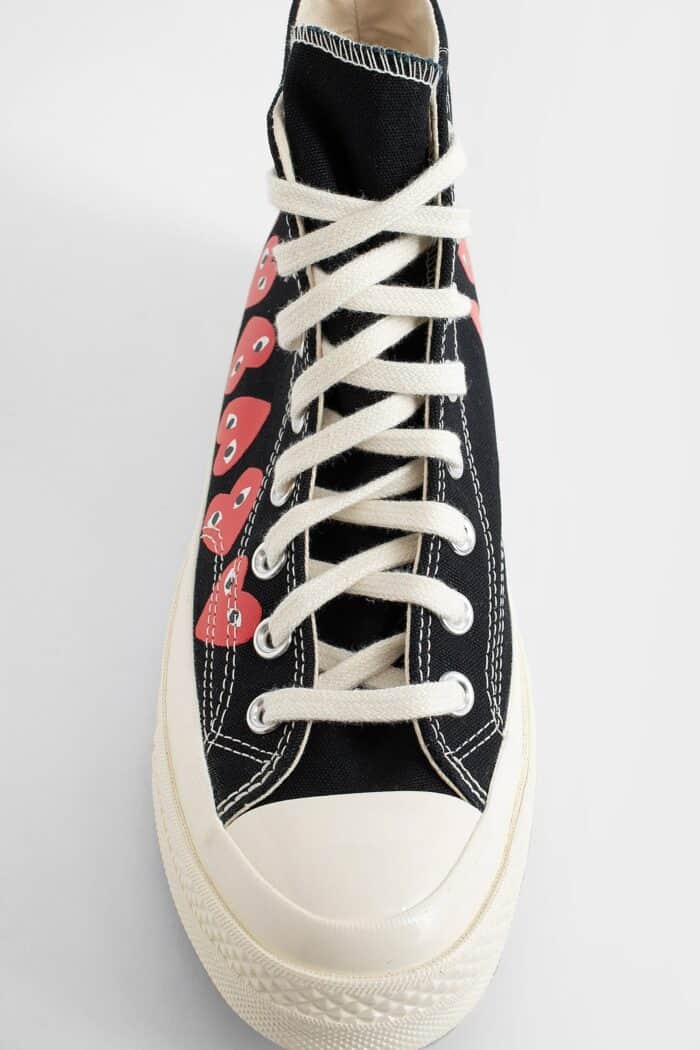 COMME DES GARCONS PLAY Converse Collaboration Multi Heart Chuck 70 Hi Sneakers