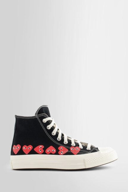 COMME DES GARCONS PLAY Converse Collaboration Multi Heart Chuck 70 Hi Sneakers