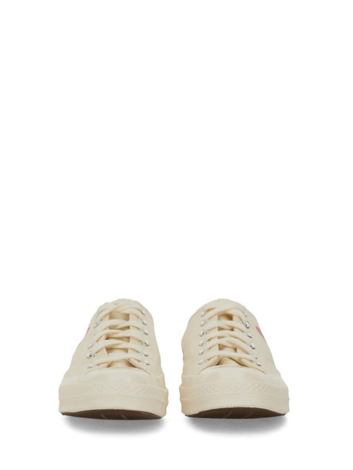 COMME DES GARCONS PLAY CONVERSE SNEAKER WITH LOGO