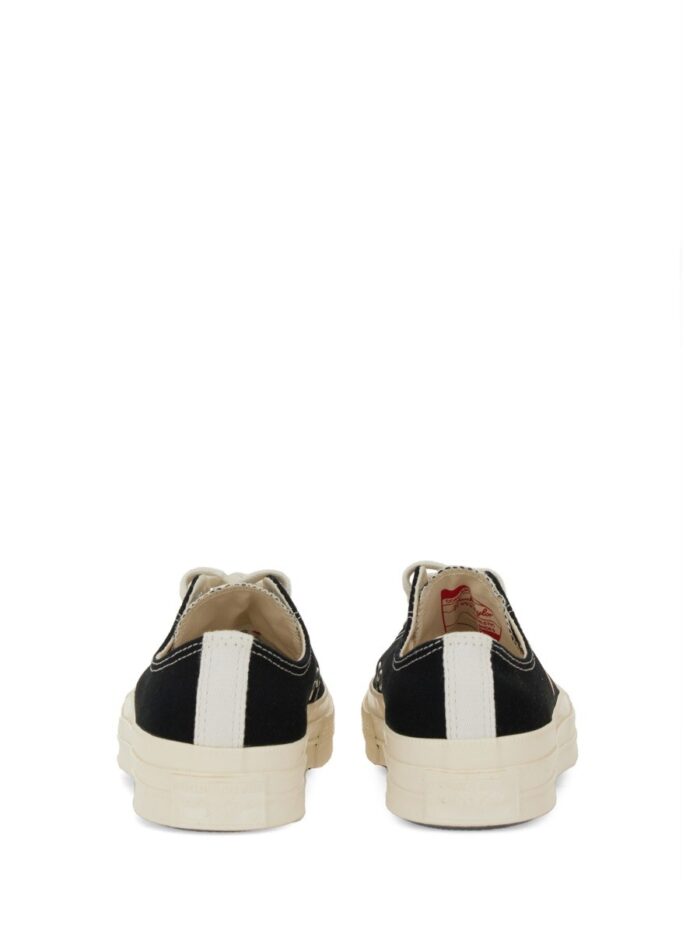 COMME DES GARCONS PLAY CONVERSE SNEAKER WITH LOGO