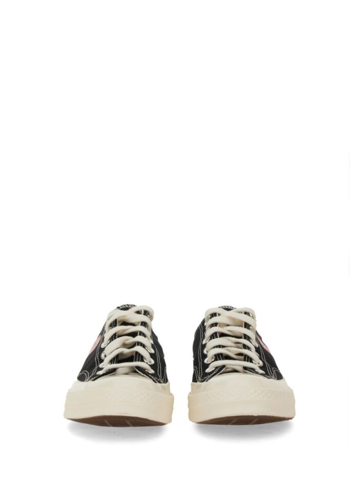 COMME DES GARCONS PLAY CONVERSE SNEAKER WITH LOGO