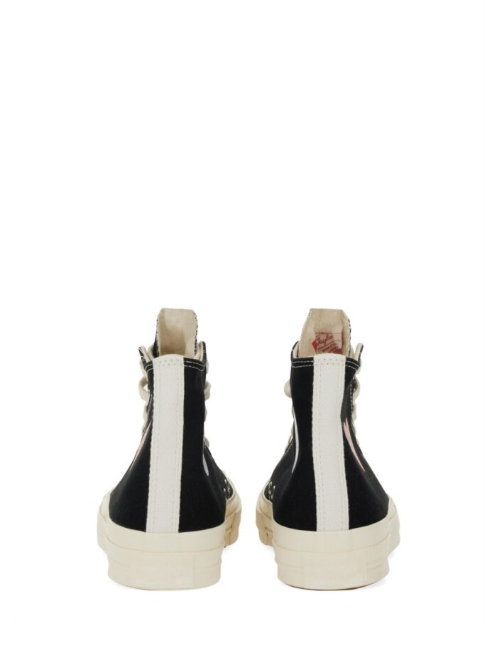 COMME DES GARCONS PLAY CONVERSE SNEAKER WITH LOGO