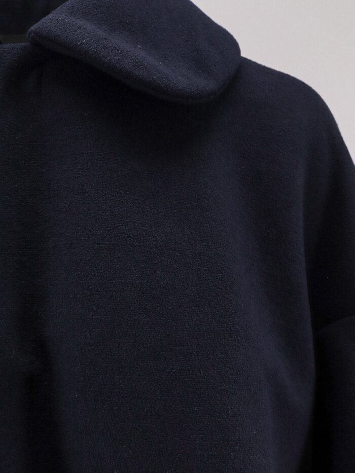 COMME DES GARCONS PLAY Crepe Oversize Coat