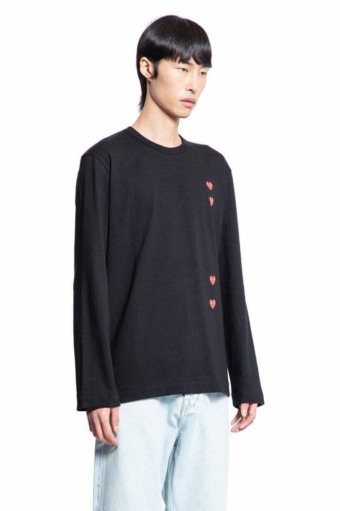 COMME DES GARCONS PLAY Heart Long Sleeve T-shirt