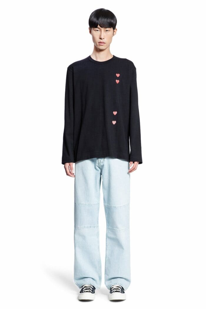 COMME DES GARCONS PLAY Heart Long Sleeve T-shirt