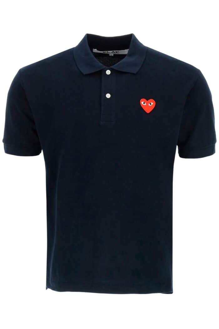 Comme Des Garcons Play Heart Polo Shirt