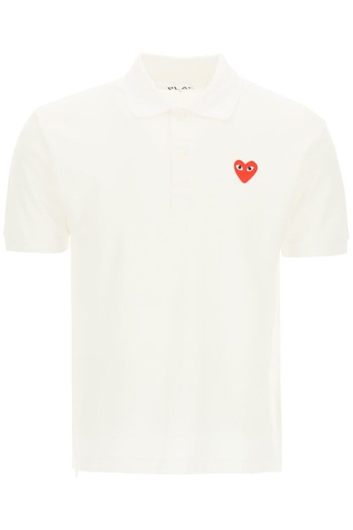 Comme Des Garcons Play Heart Polo Shirt