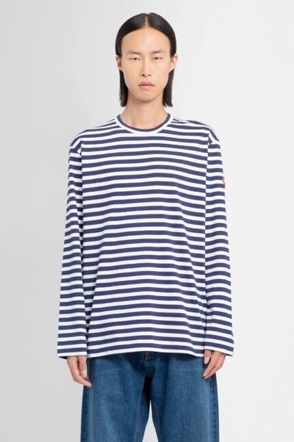 COMME DES GARCONS PLAY Striped Jersey Long Sleeve T-shirt