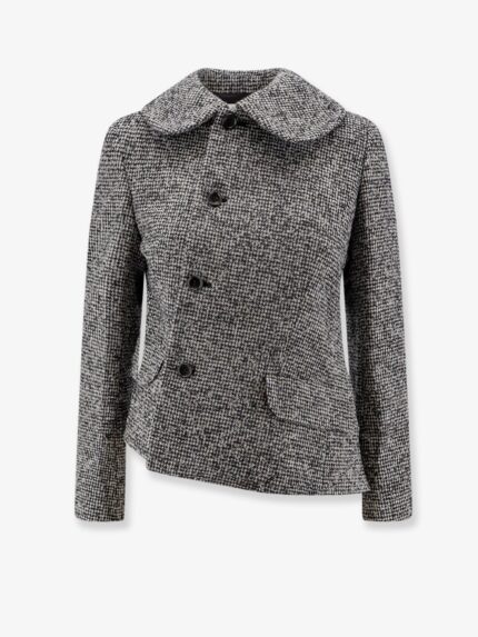 COMME DES GARCONS PLAY Wool Asymmetrical Blazer