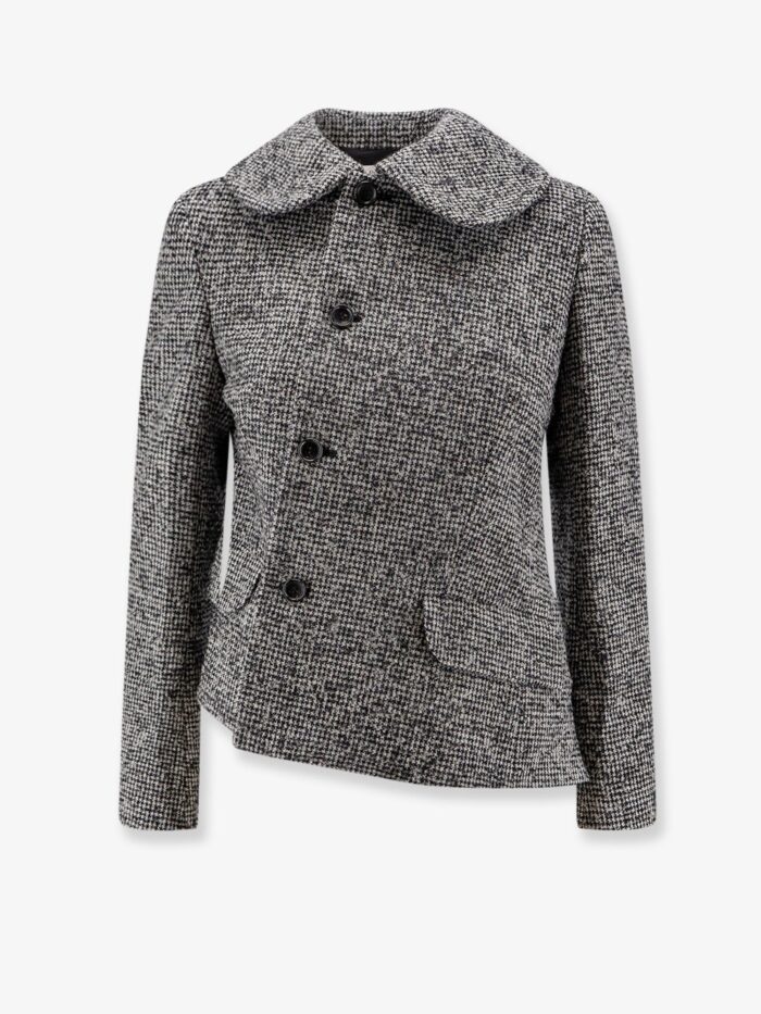 COMME DES GARCONS PLAY Wool Asymmetrical Blazer