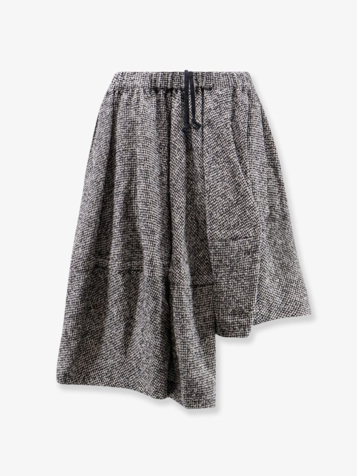 COMME DES GARCONS PLAY Wool Trousers Skirt
