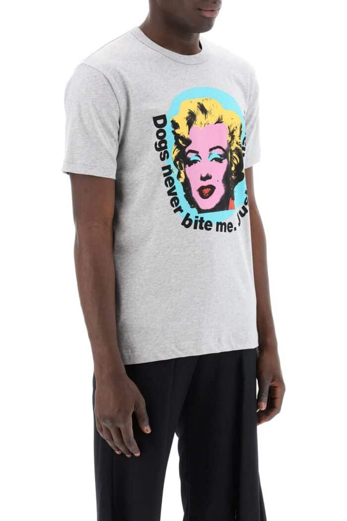 COMME DES GARCONS SHIRT Marilyn Monroe Print T