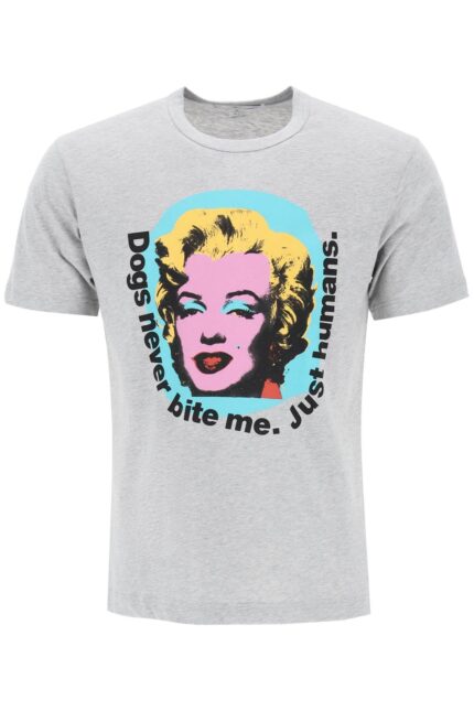 COMME DES GARCONS SHIRT Marilyn Monroe Print T