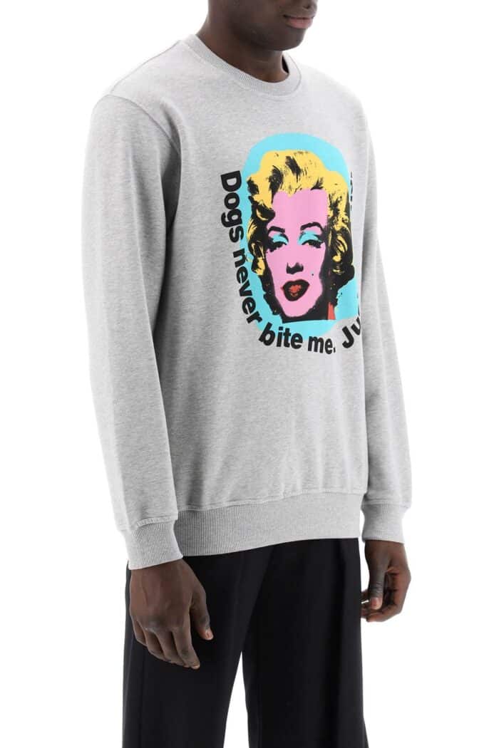 COMME DES GARCONS SHIRT Marilyn Monroe Printed Sweatshirt