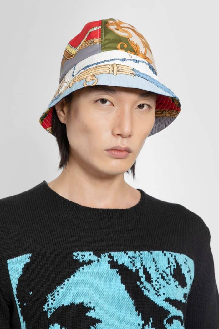 COMME DES GARCONS SHIRT Nylon Scarf Print Bucket Hat