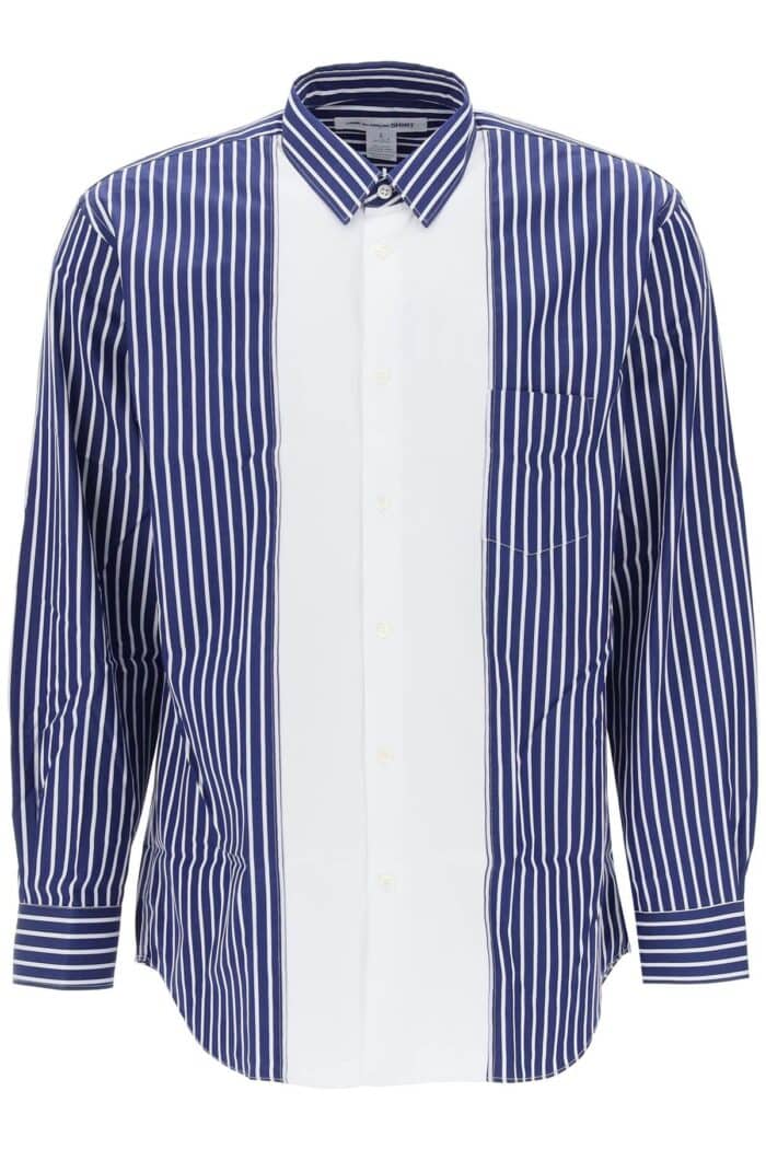 Comme Des Garcons Shirt Striped Cotton Shirt Comme Des Garcons Shirt Striped Cotton Shirt