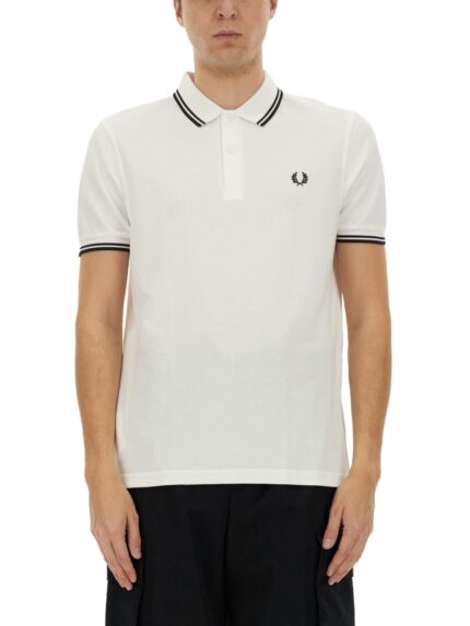 COMME DES GARCONS SHIRT "STRONG WILL" POLO SHIRT