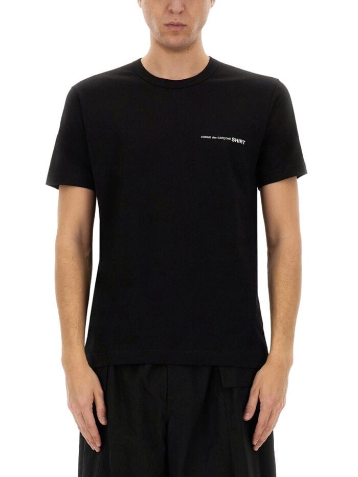 COMME DES GARCONS SHIRT T-SHIRT WITH LOGO