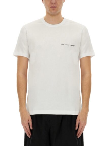 COMME DES GARCONS SHIRT T-SHIRT WITH LOGO
