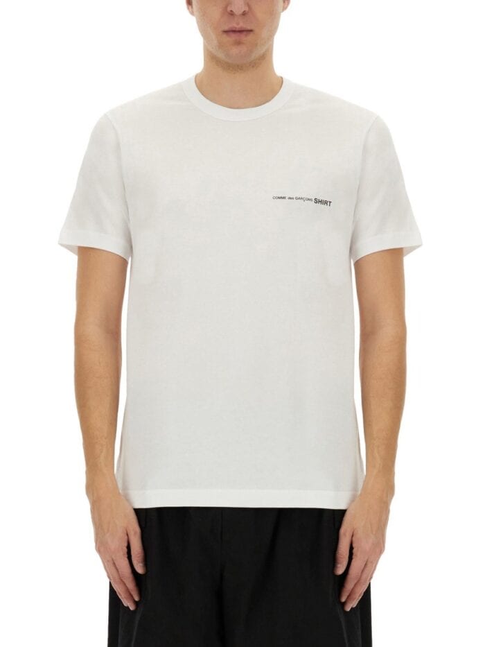 COMME DES GARCONS SHIRT T-SHIRT WITH LOGO