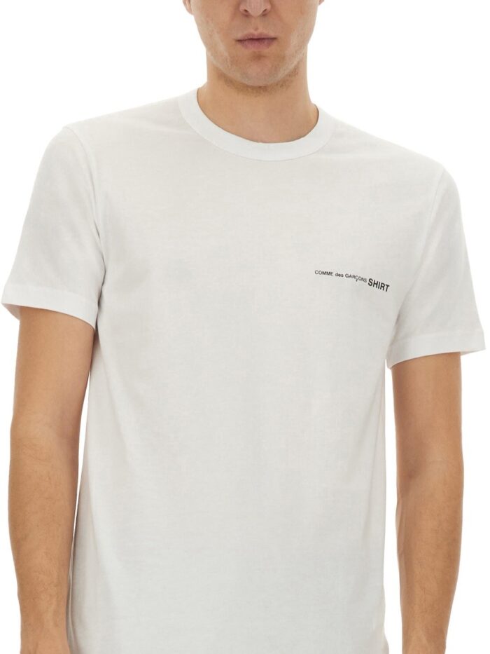 COMME DES GARCONS SHIRT T-SHIRT WITH LOGO