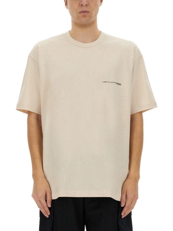 COMME DES GARCONS SHIRT T-SHIRT WITH LOGO