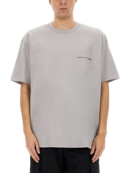 COMME DES GARCONS SHIRT T-SHIRT WITH LOGO