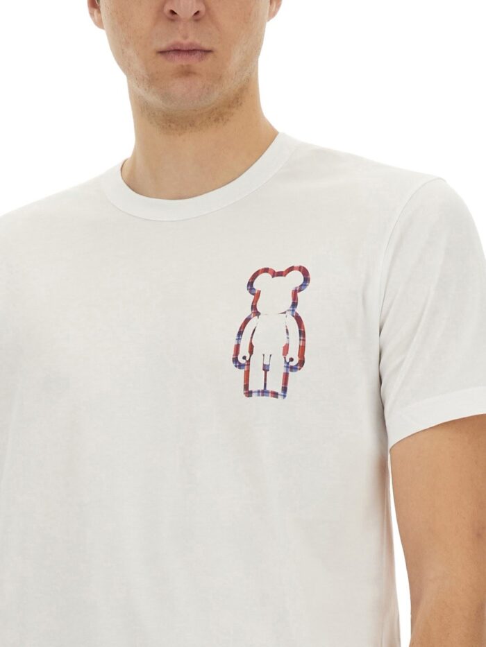 COMME DES GARCONS SHIRT T-SHIRT WITH PRINT